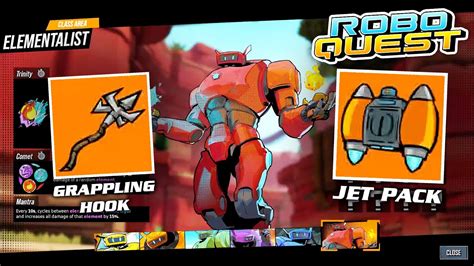 how to get grappling hook roboquest|Finding The Grappling Hook & First Hard Victory With Ranger.